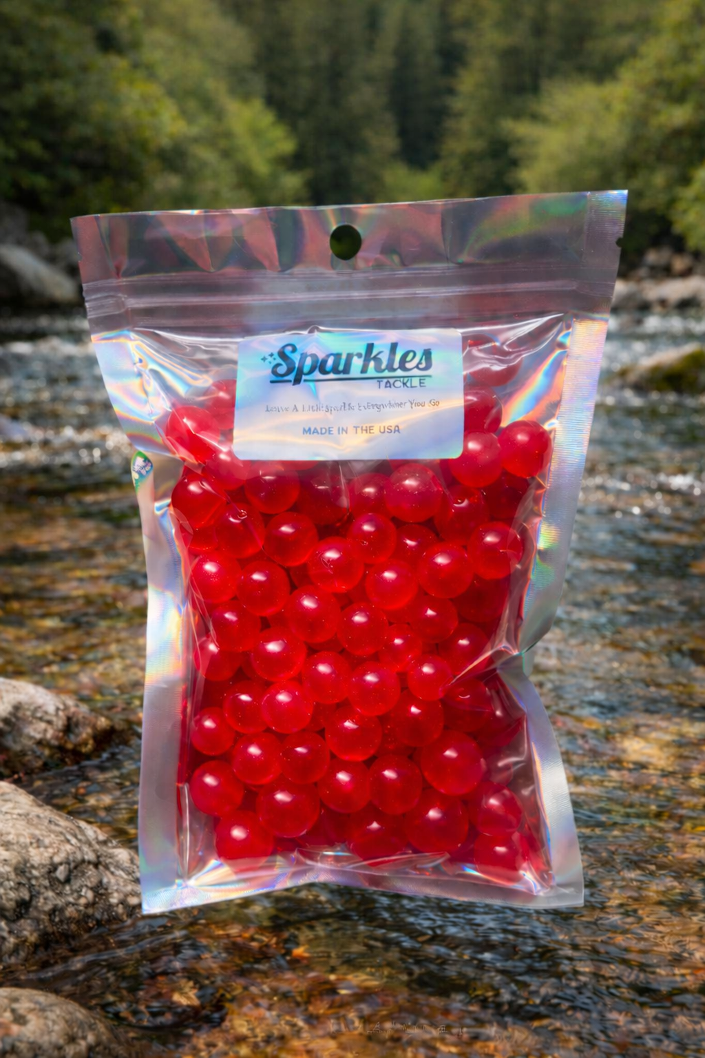 Steelhead Soft Bead Round Mix Pack Cherry Red (100 Count)