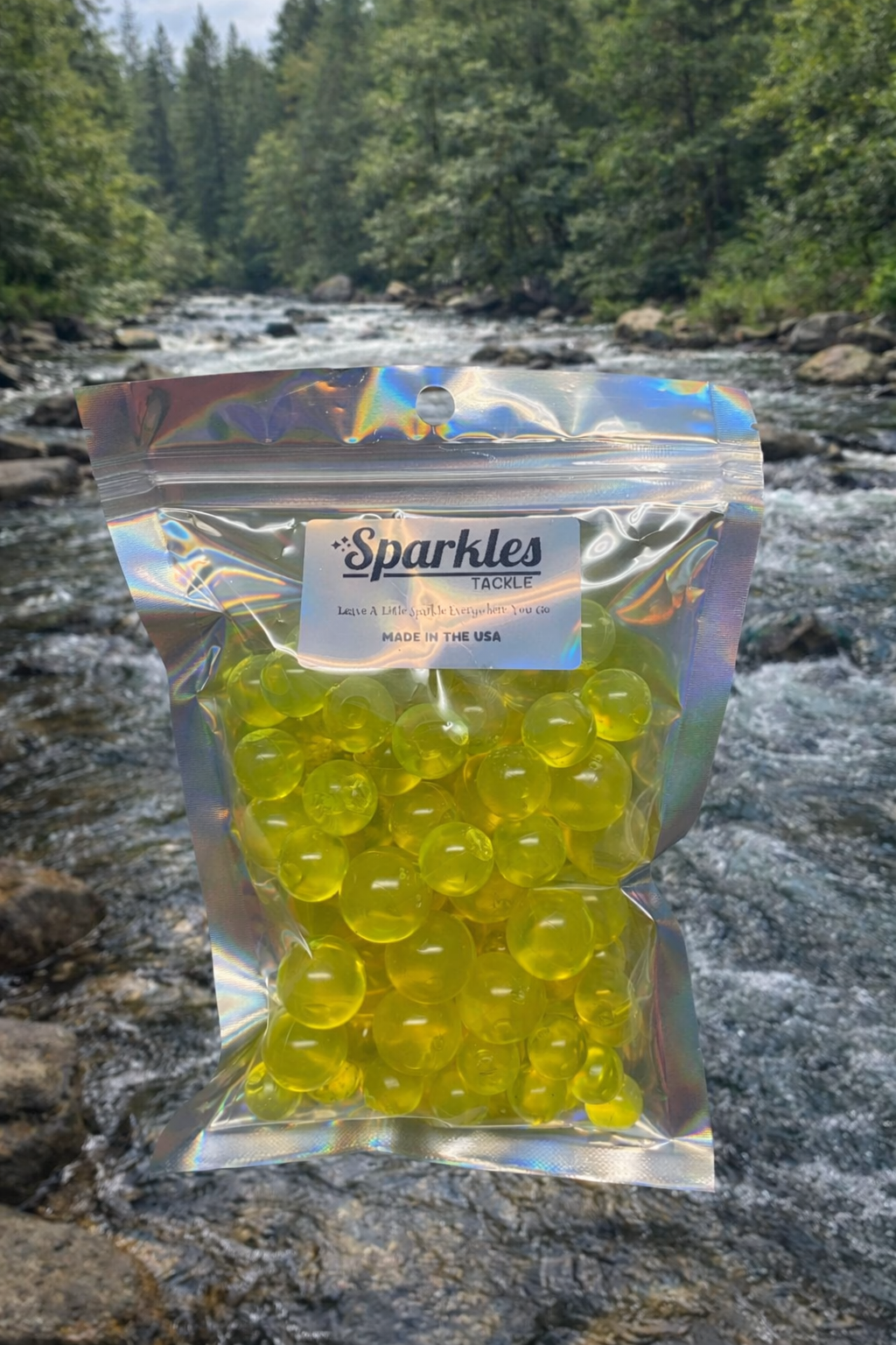Steelhead Soft Bead Round Mix Pack Alcatraz Yellow (100 Count)