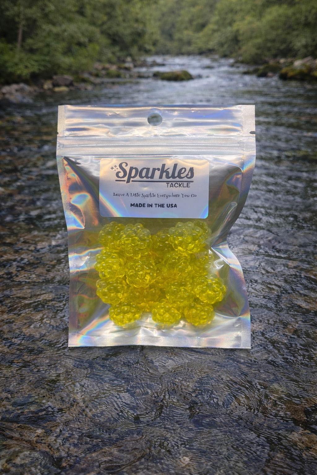 Steelhead Soft Bead Cluster Pack Alcatraz Yellow (30 Count)
