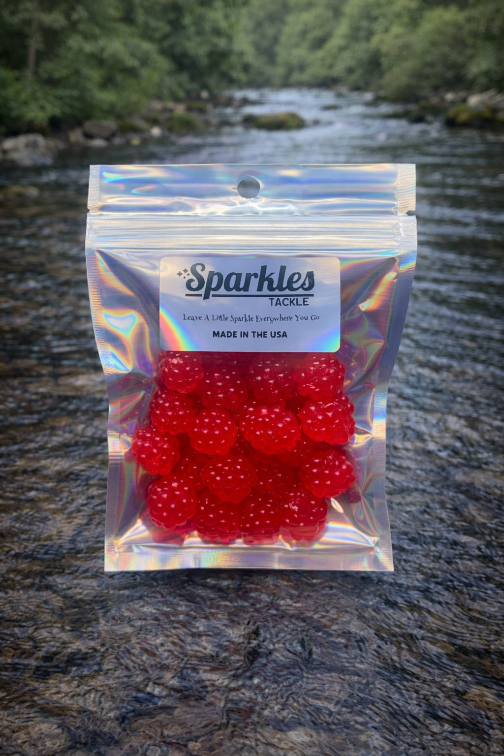 Steelhead Soft Bead Cluster Pack Cherry Red (30 Count)