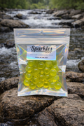 Steelhead Soft Bead Round 16mm Pack Alcatraz Yellow (30 Count)